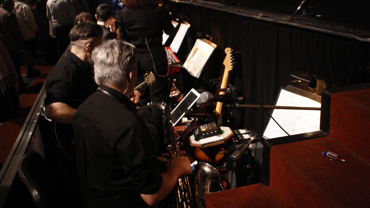 L'orchestre maison de la Revue Bonne Garde