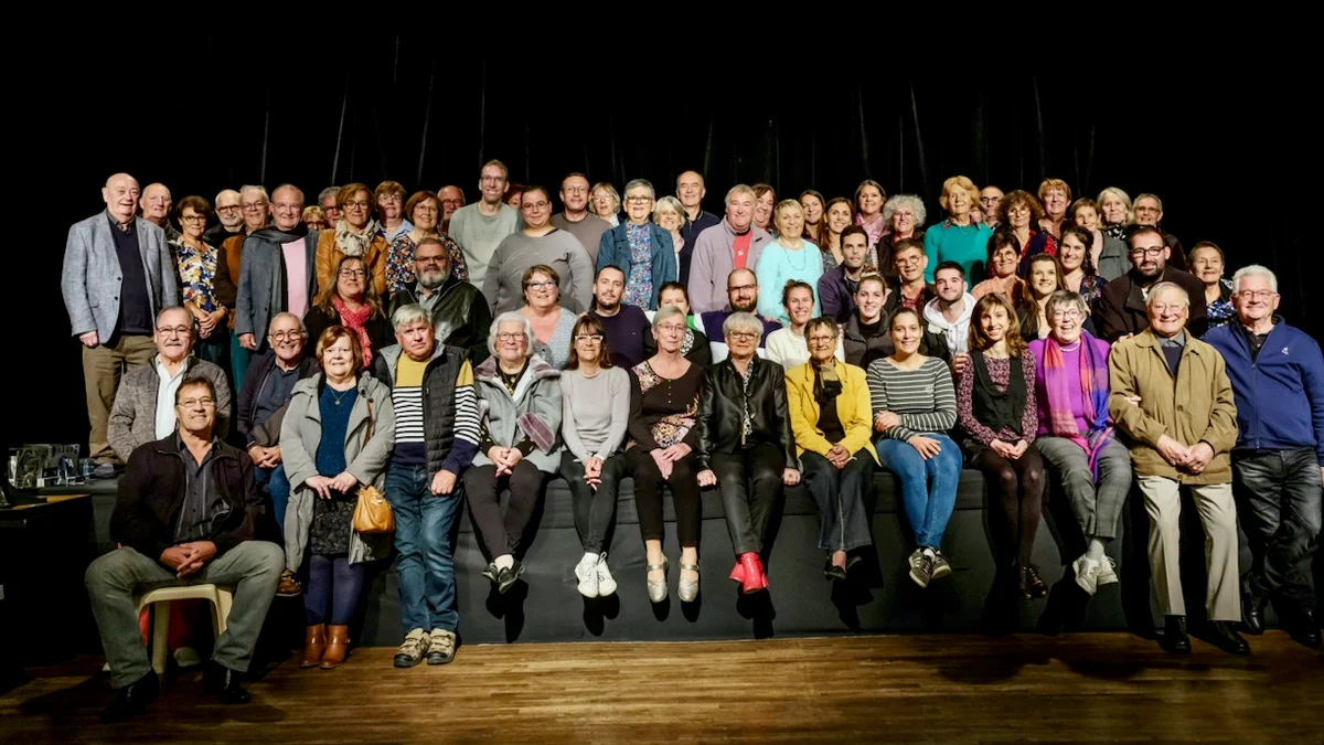 Les bénévoles de la Revue Bonne Garde
